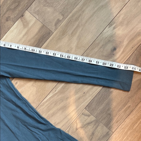 NWT Ralph Lauren Classic Long Sleeve Crew Neck Top in Dusty Blue Size S - Picture 8 of 9